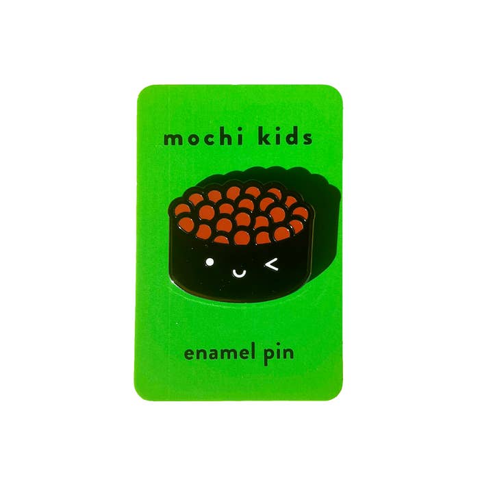 Mochi Kids - Wholesale Lapel Pin/Button - Kids - Ikura Sushi Enamel Pin