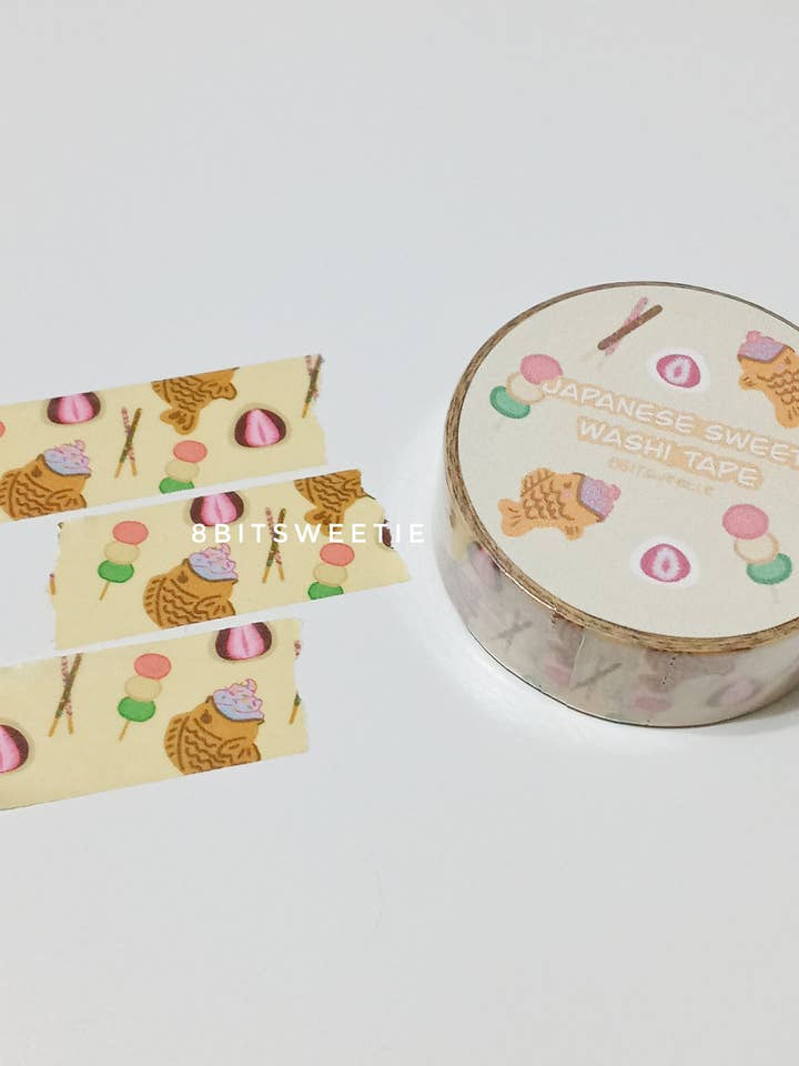 Japanske slik washi-tape for engroshandel hos 8bitsweetie