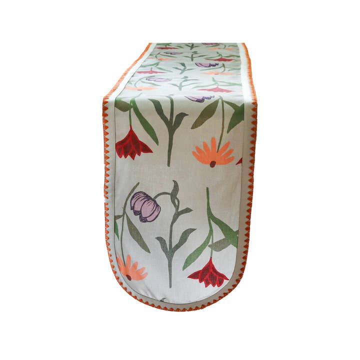 Table Runner Picnic on the Meadow for wholesale by Sophie Williamson Design