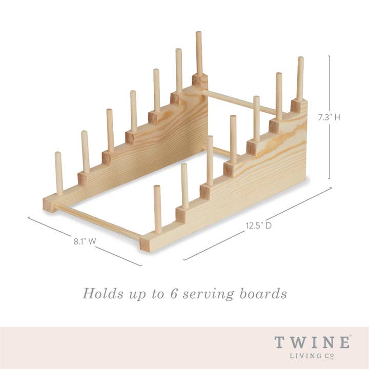 Twine - Wholesale Cheese Board - Tiered Pine Cheese Board Display4