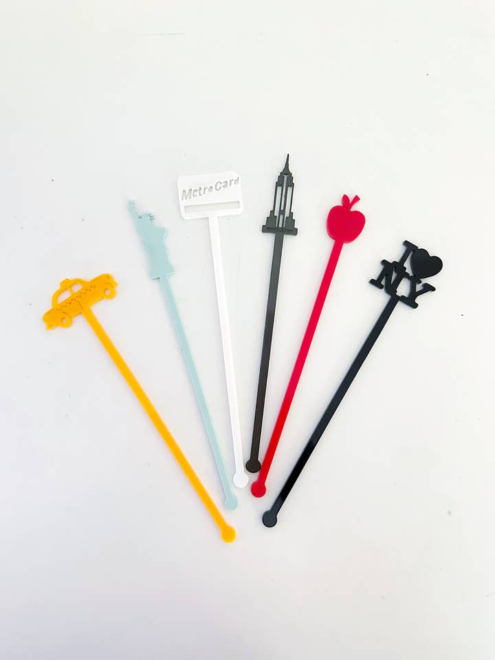 NYC Rørepind Sæt for engroshandel hos Lucky Lemon Paper Co.