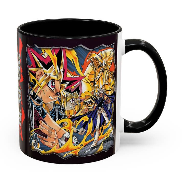 Anime Duelist Coffee Mug | Color Accent 11/15oz for wholesale by Le Paperie Co