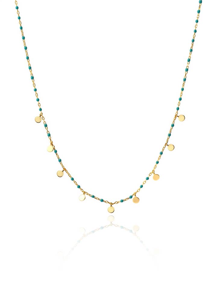 LA MER gold necklace para venta al por mayor de Aran Jewels