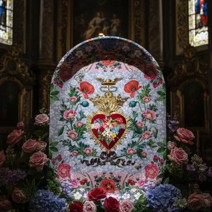 Mouchkine Jewelry - Vendita all'ingrosso Vassoi decorativi - Exvoto piatto ovale 44x28cm1