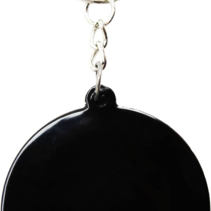 Square Deal Recordings & Supplies - Wholesale Keychain - Unisex - Rubber Keychain - Social Distortion - Dancing Skeleton