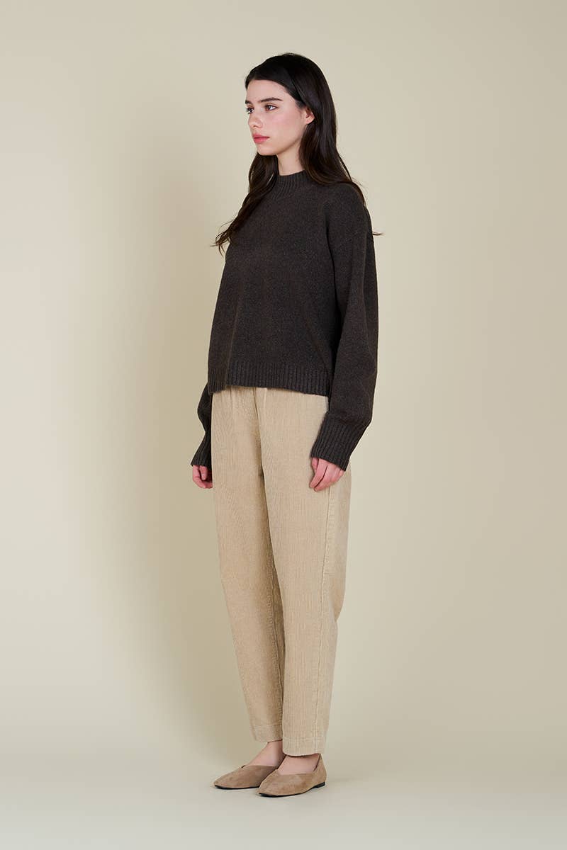 Grade & Gather - Vente Pull en maille – femme - 41804 - PULL À COL ROULÉ CÔTELÉ7