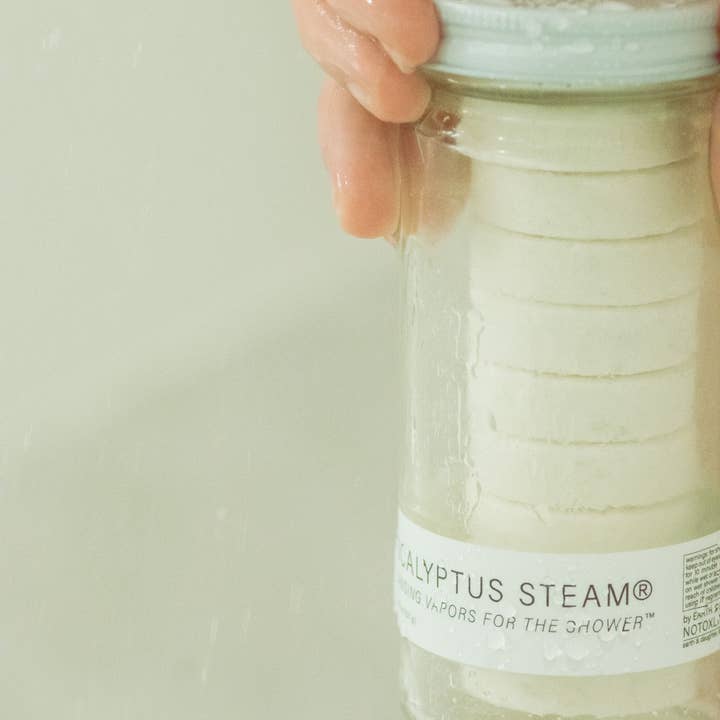 No Tox Life - Wholesale Shower Steamer/Bomb - EUCALYPTUS STEAM® Cleansing Vapors for Shower® - Bulk - No Tox Life