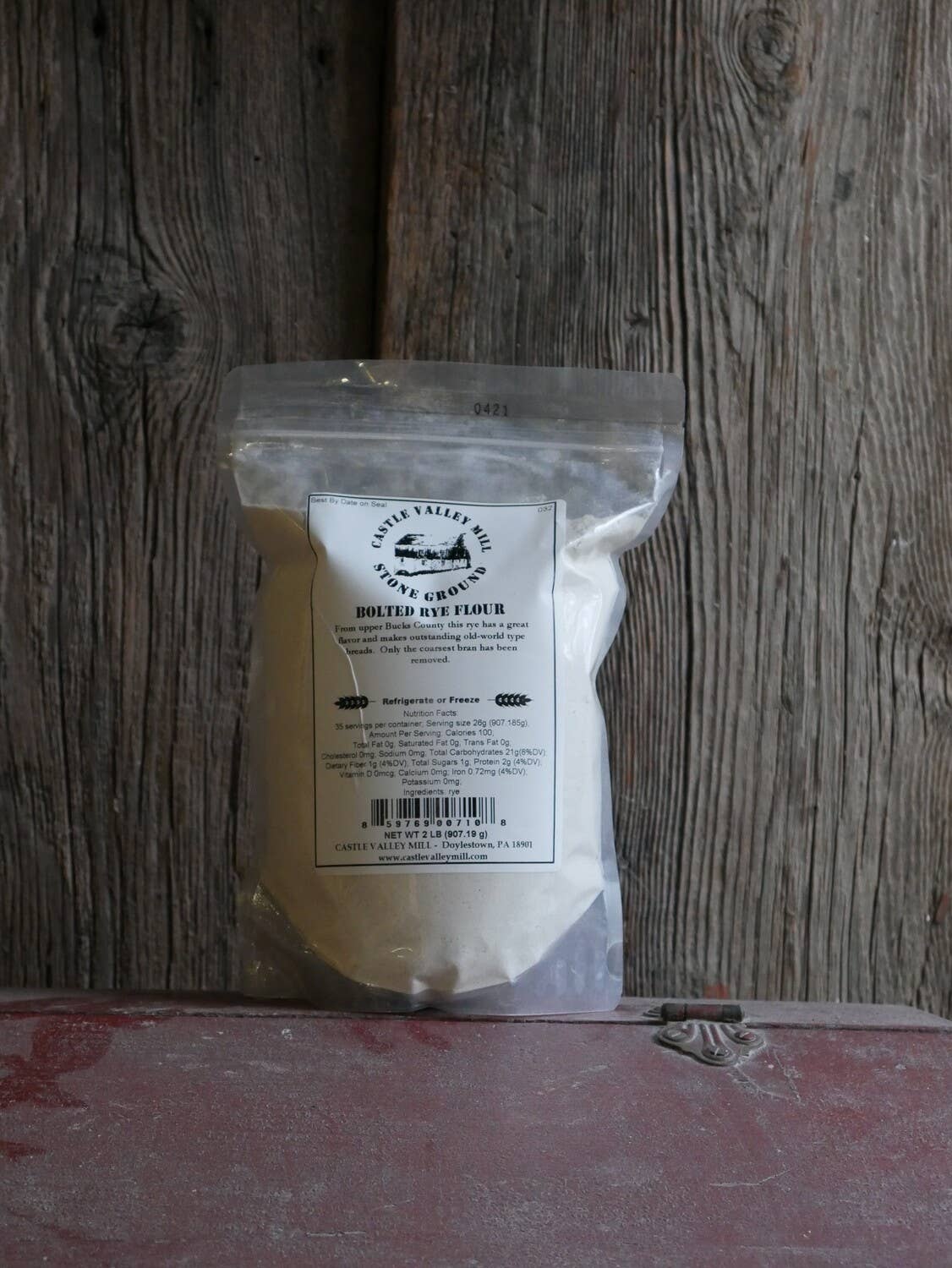 Castle Valley Mill - Wholesale Flour - 2lb Bolted Rye Flour
