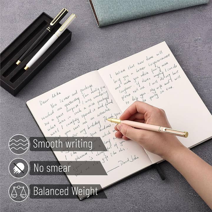Mr. Pen - Wholesale Pen - Mr. Pen- Luxury Pen Set, Assorted Color Barrels, Black Ink