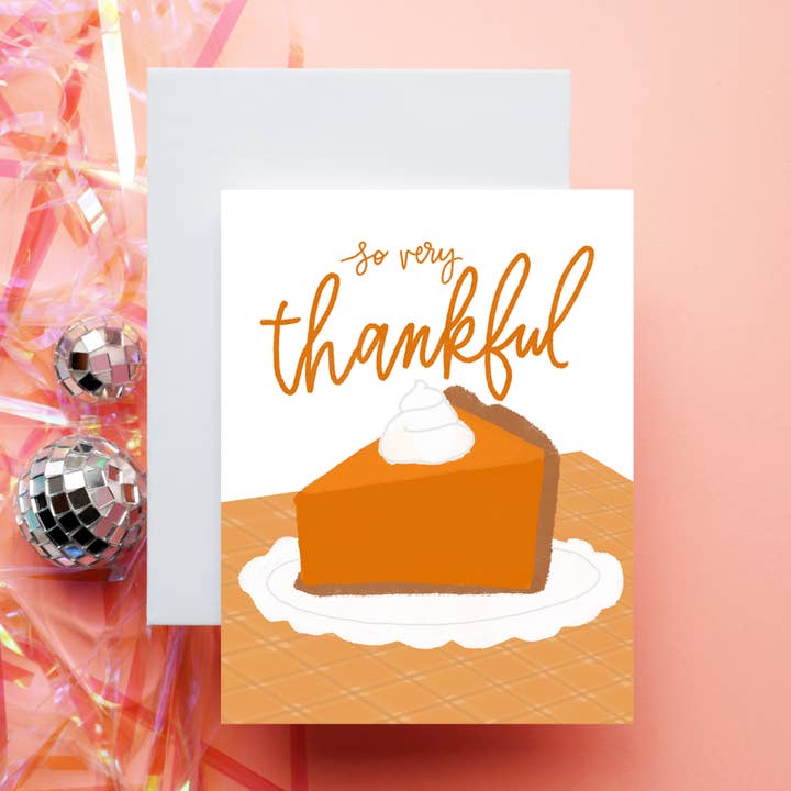 Så meget taknemmelig græskartærte Thanksgiving for engroshandel hos Sincerely Silly Goods