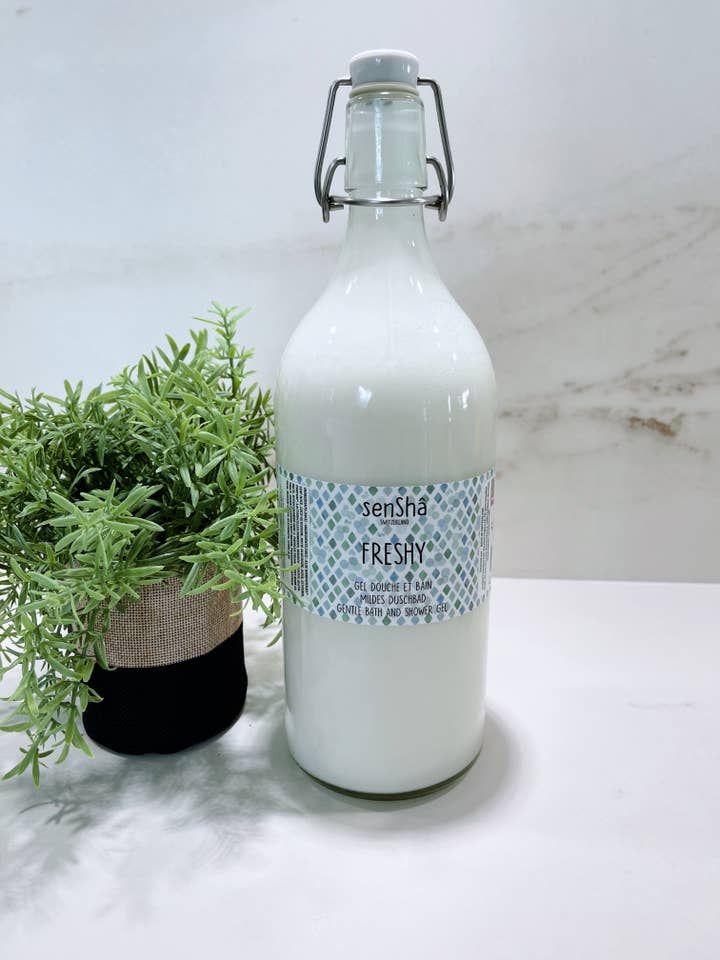 Vrac Freshy Duschgel och bad 1 L för wholesale av SenShâ Cosmetics Sàrl