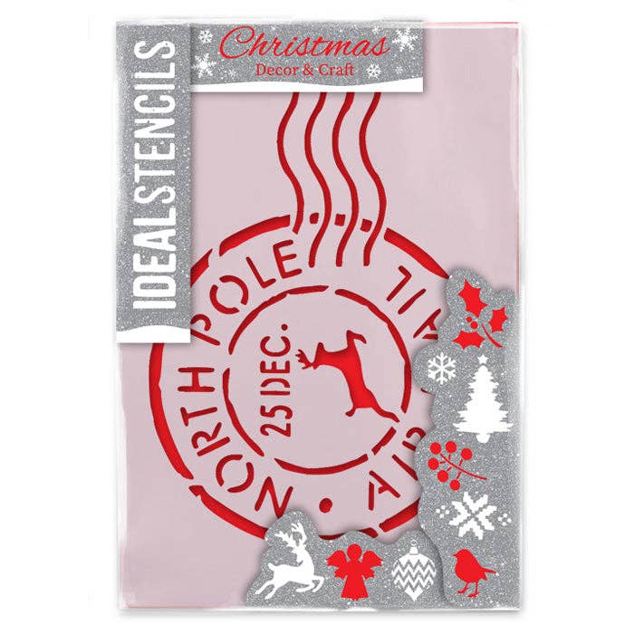 Estêncil de marca postal do pólo norte por atacado de Ideal Stencils