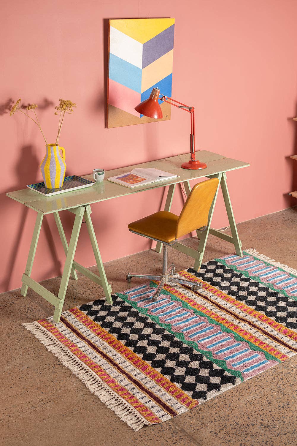 Ian Snow Ltd - Wholesale Area Rug - Palazzo Geometric 100% Recycled Medium Rug5