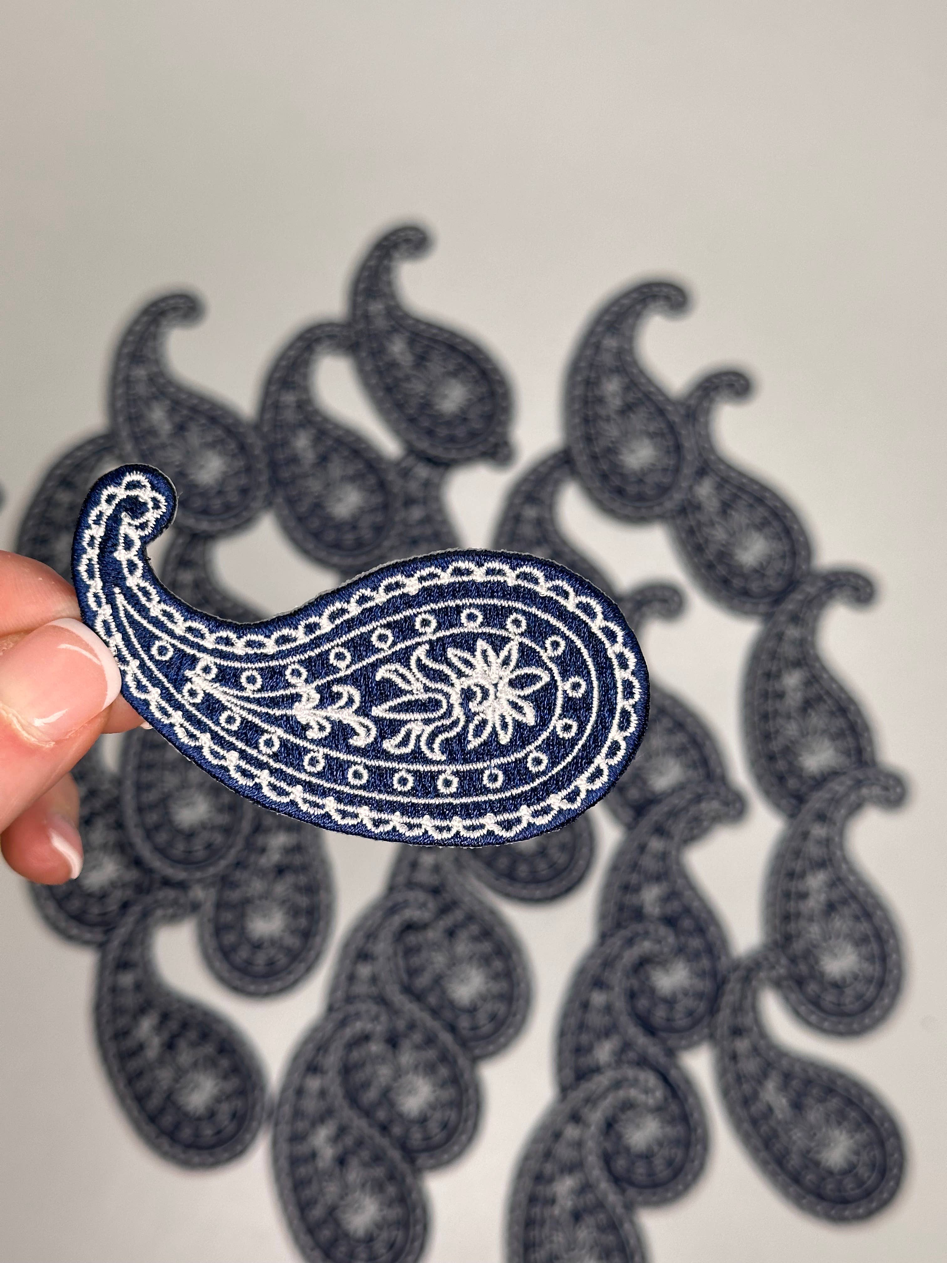 Aloe and Milk Boutique - Wholesale Patch - Paisley patch, western, boot patch, cowgirl, cheer, football11