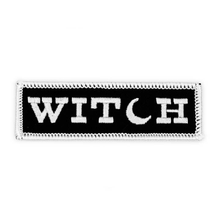 These Are Things - Wholesale Patch - Witch Embroidered Iron-On Patch