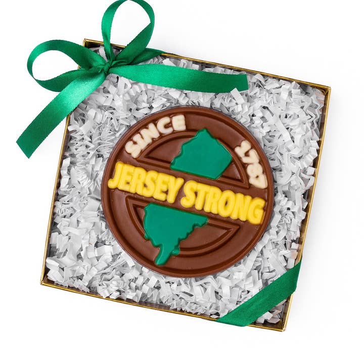 Jersey Strong Disc for wholesale by Enjou Chocolat