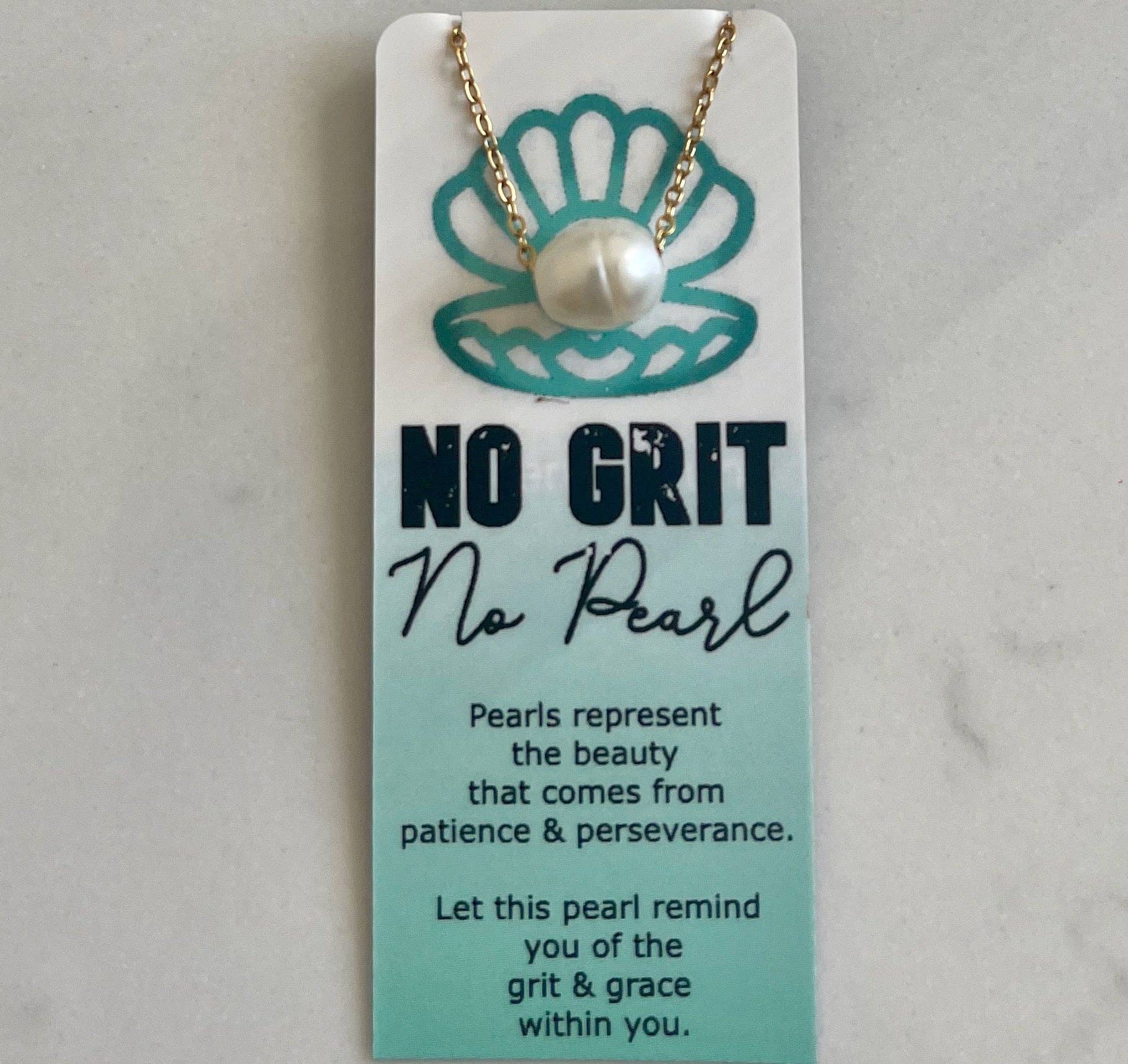 L Rae Charm - Wholesale Beaded/Pearl Necklace - Pearl Bead Necklace. No Grit. No Pearl. Grit & Grace2