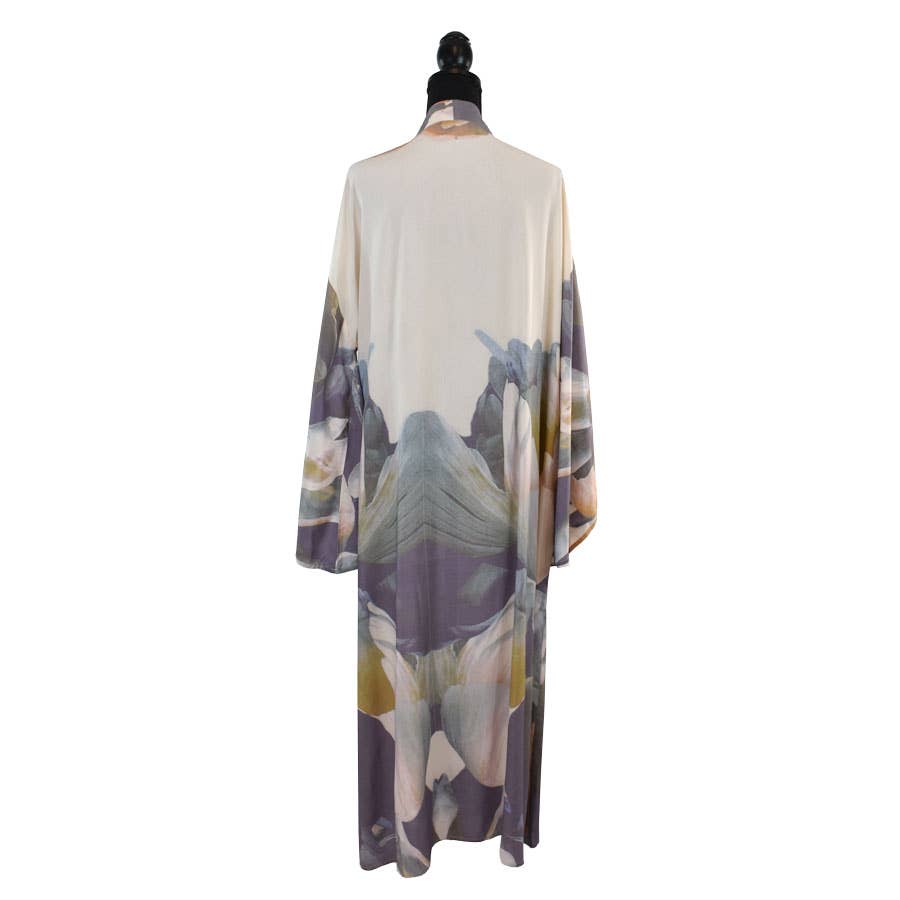 Dupatta Designs - Wholesale Robe - Women's - Sheila Duster Kimono Robe5