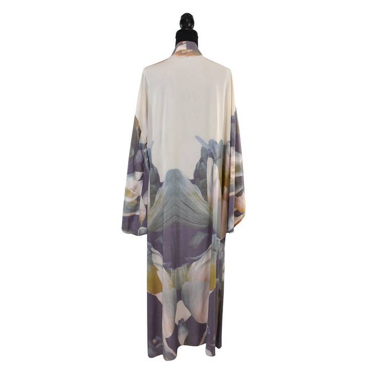 Dupatta Designs - Wholesale Robe - Women's - Sheila Duster Kimono Robe5
