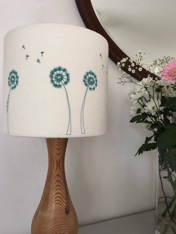 Dandelion Clock Lampshade for wholesale by melody ryder designs