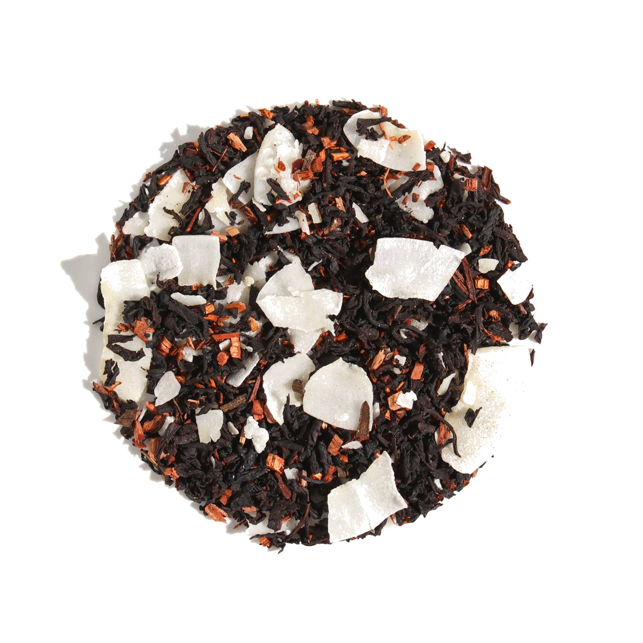 Plum Deluxe Tea - Wholesale Loose Tea - Coconut Macaron Almond Black Loose Leaf Tea