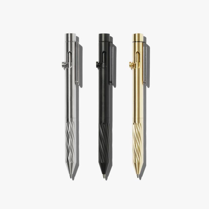INVENTERY - Wholesale Pen - Bolt Action Pen v.02 - M - "The Twister" - (Grip)