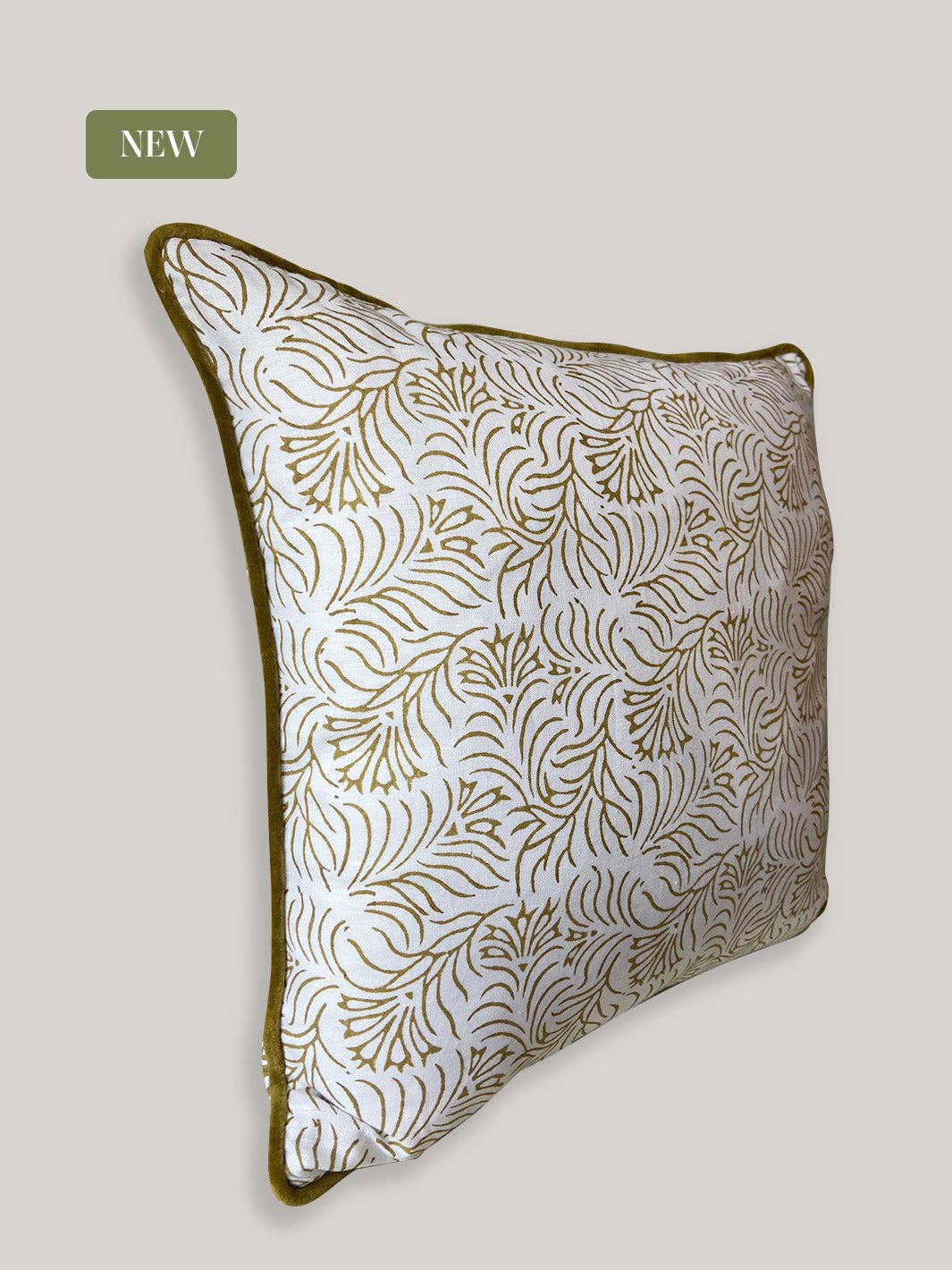 House of Roya Ltd – Engroshandel Pyntepudebetræk – Zeenat dobbeltmønstret pudebetræk i hør9