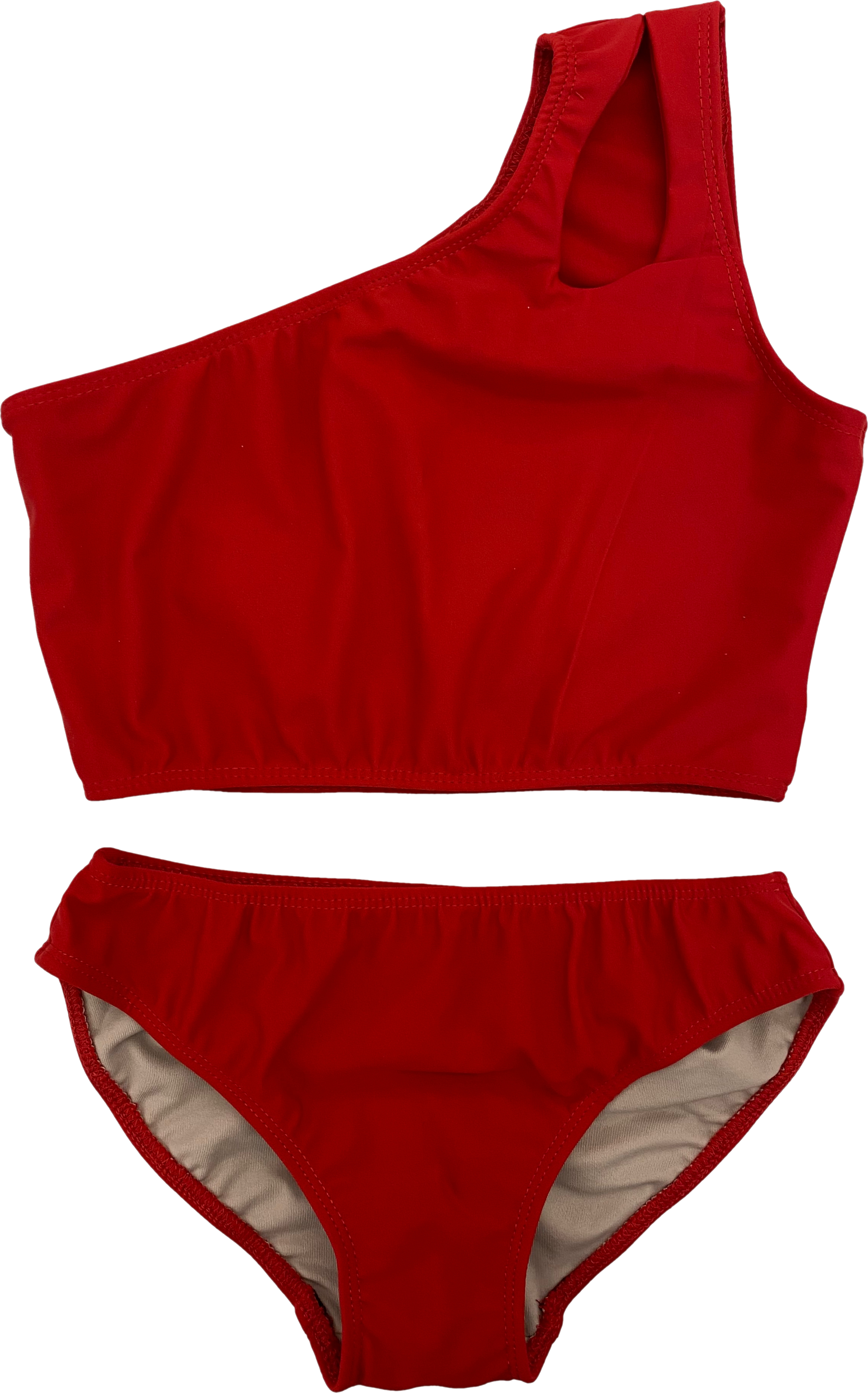 Cheryl Creations Kids - Wholesale Two Piece Swimsuit - Kids - Girl's Two Piece One Shoulder Bathing Suit3