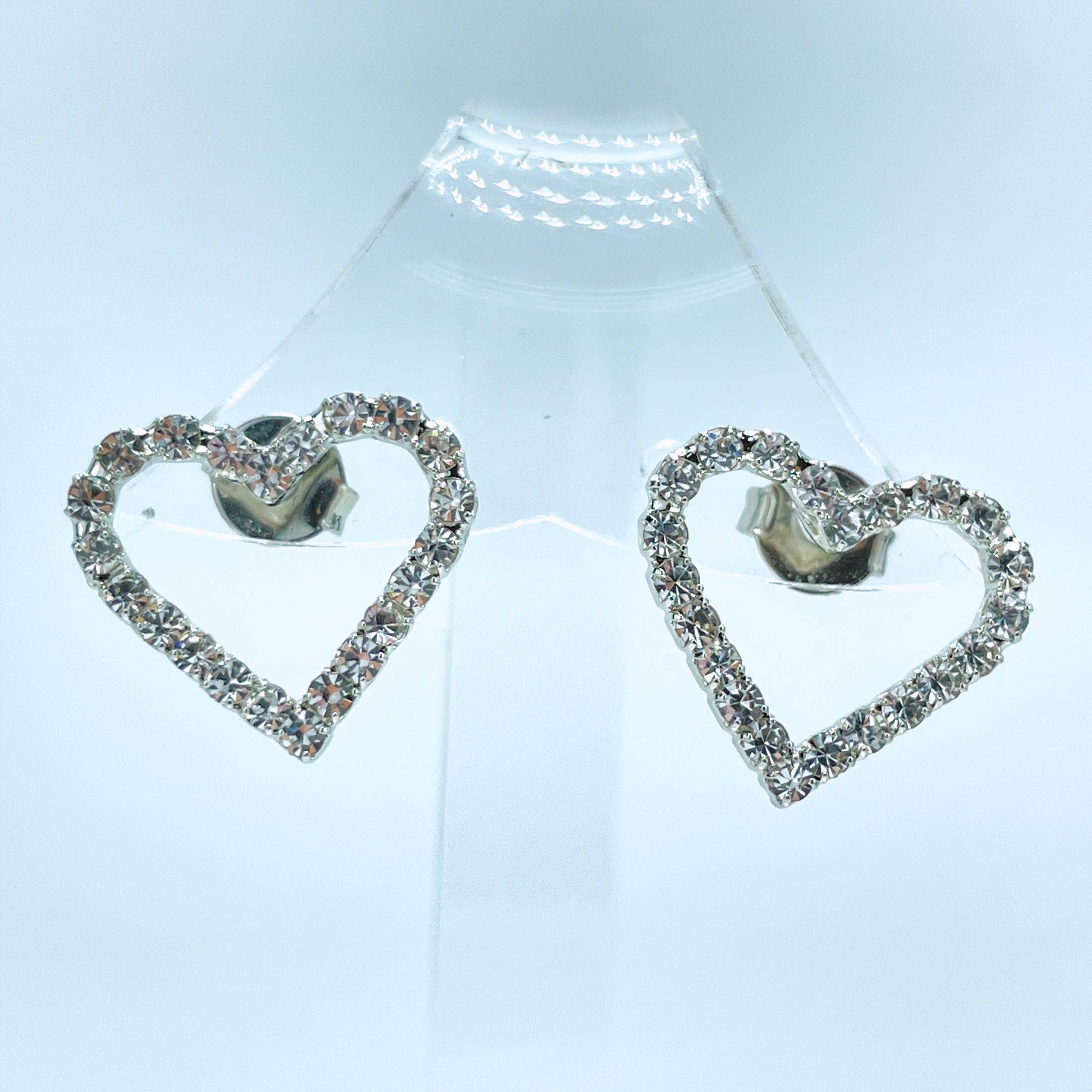 DIJU Jewelry – Großhandel  – 18k vergoldete oder Weißgold-gefüllte 1mm Schlangenkette mit Zirkonia-Fancy-Herz-Design-Set Halskette & Ohrringe Großhandel Schmuckzubehör7