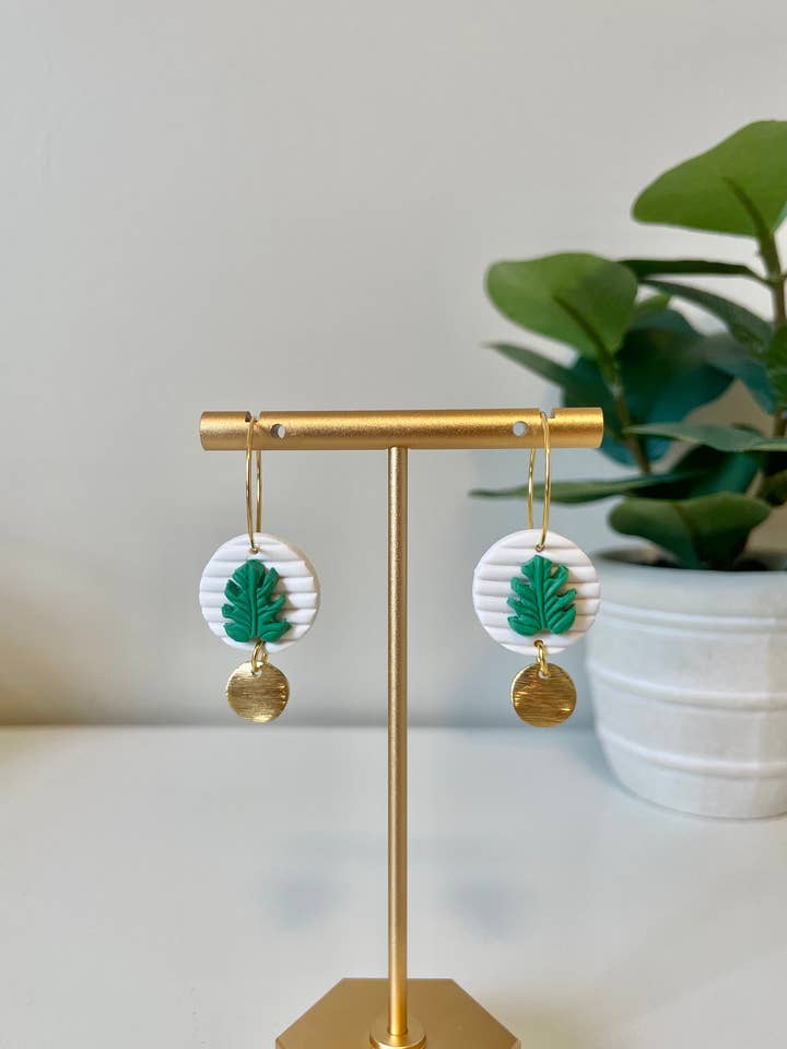 Monstera cirklar för wholesale av Cozy Clay LLC