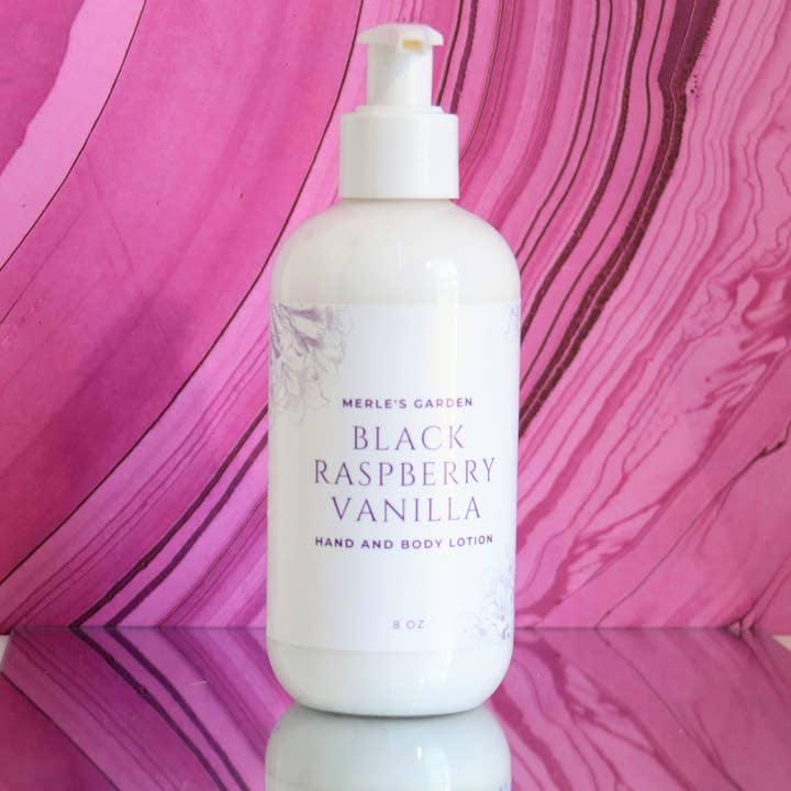 Merle's Garden - Wholesale Body Cream/Lotion - Black Raspberry Vanilla Body Lotion2