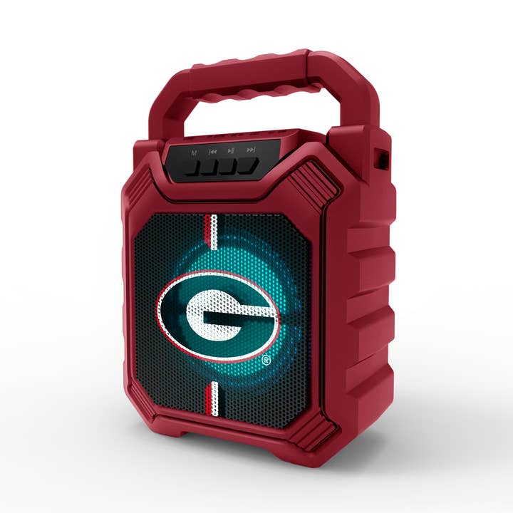 Haut-parleur Bluetooth NCAA Georgia Bulldogs Shockbox XL2 pour la vente par Prime Brands Group