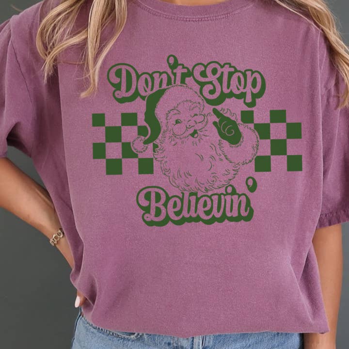 Shoppe SHC - Wholesale T-Shirt (Graphic) - Women's - Christmas Comfort Color Graphic Tee | Christmas 20249