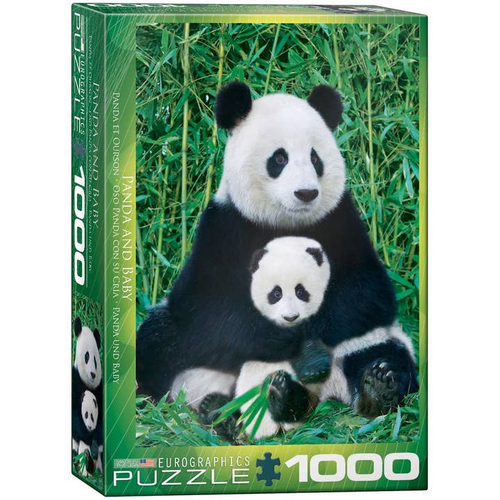 Eurographics Puzzles USA - Wholesale Puzzle - Adult - Panda & Baby