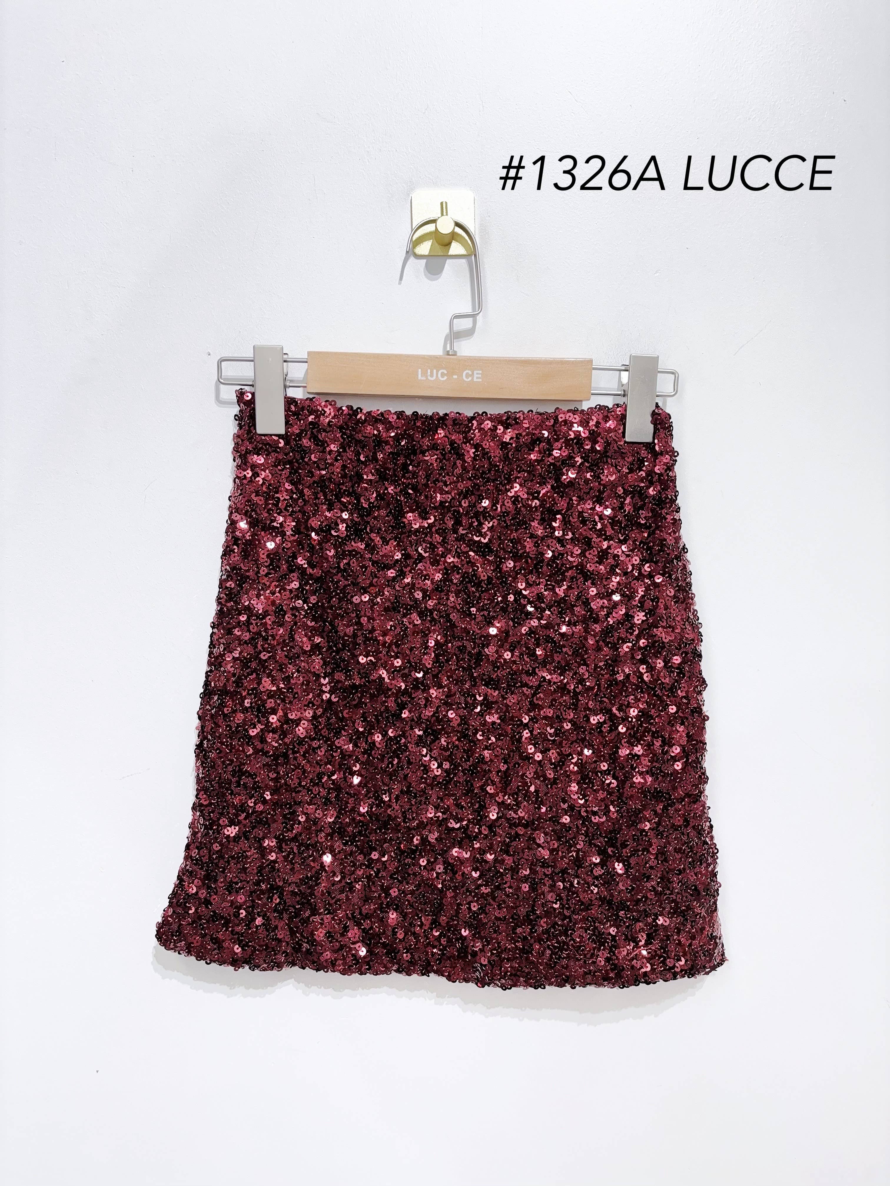 LUCCE - Wholesale Skirt - Women's - Sequin skirt - 1326A7
