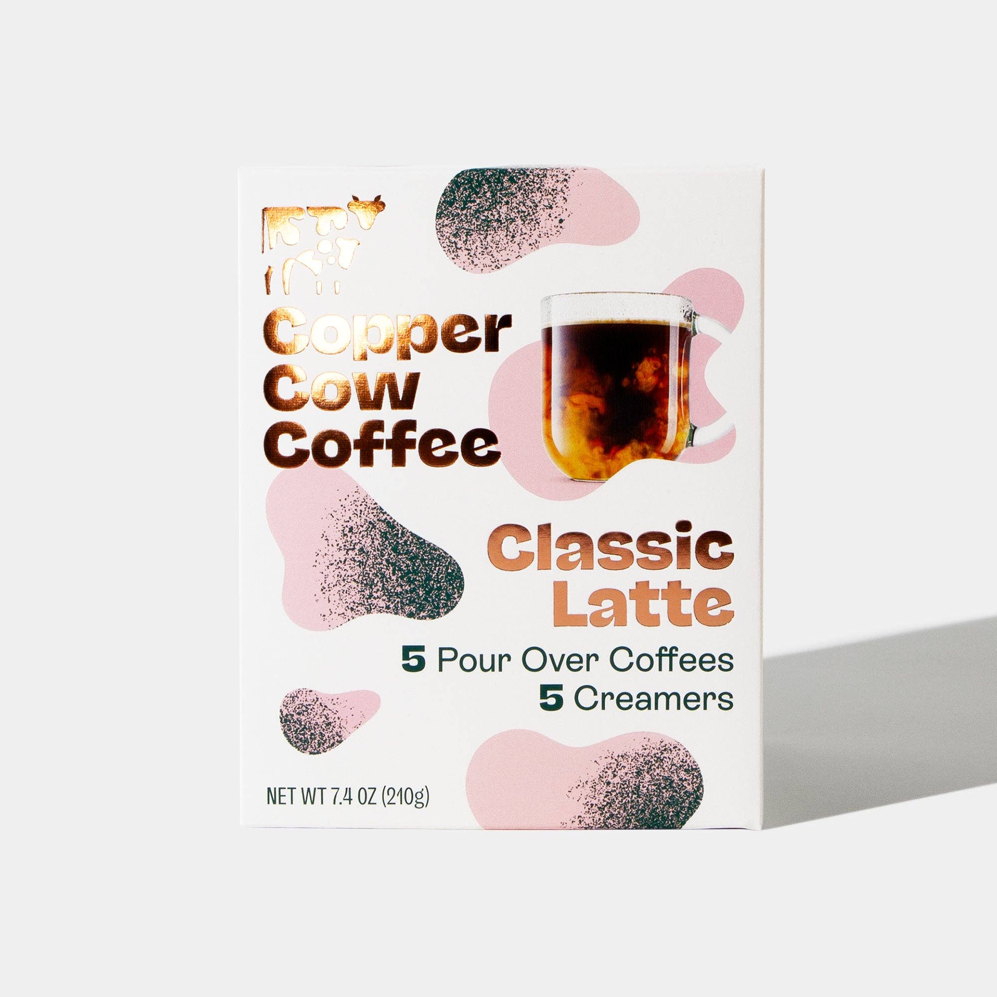 Copper Cow Coffee - Wholesale Ground Coffee - Latte Kit - Classic (5ct) I 6 Pack Case1