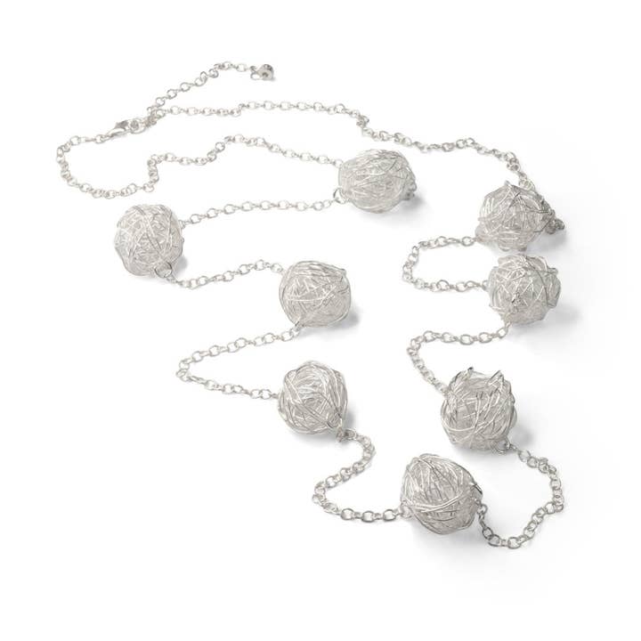 NSN20 : Pure Silver Necklace for wholesale by Annabella Moore