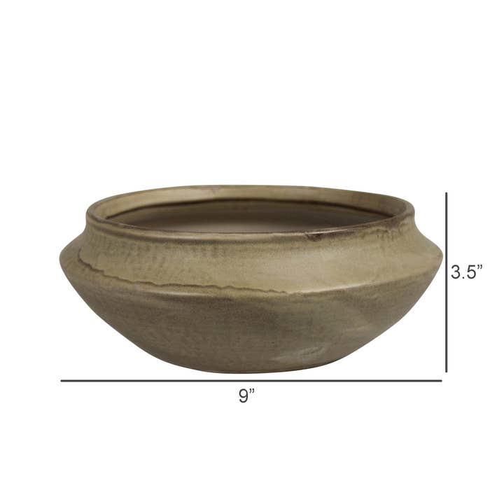 HomArt - Wholesale Plant Pot - Pot, Ceramic, Putty - Low1