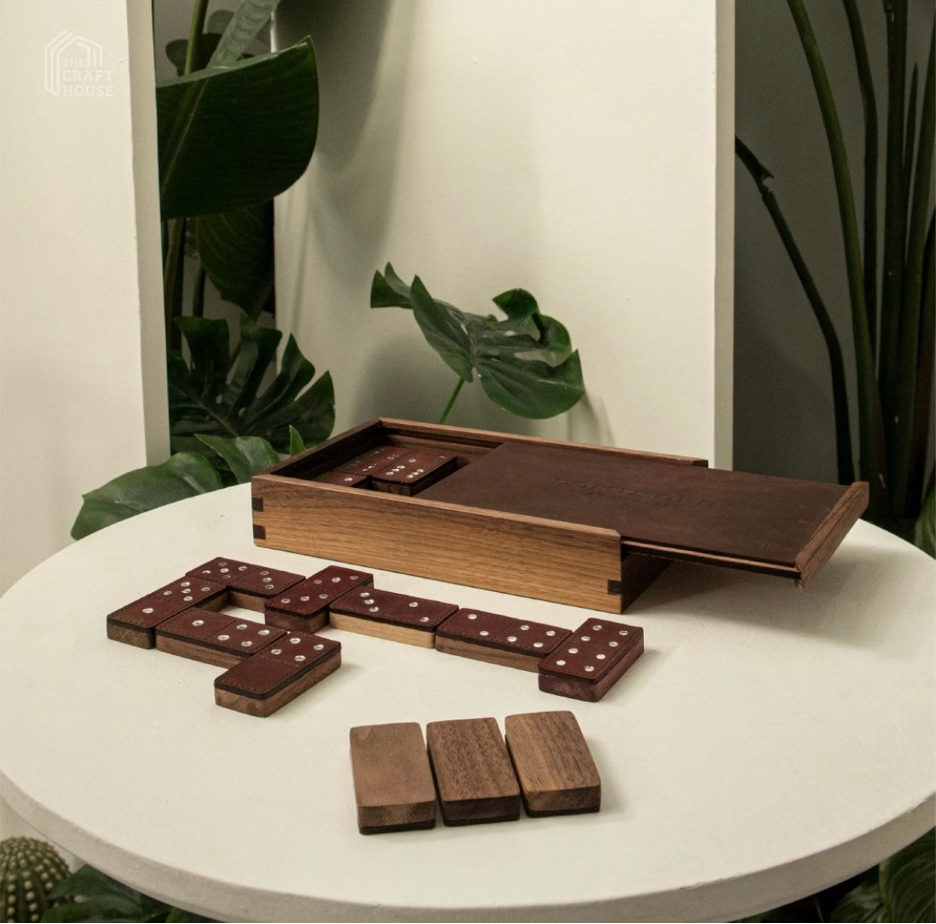 Blooh - Wholesale Dominoes - Handcrafted Leather Domino Set13