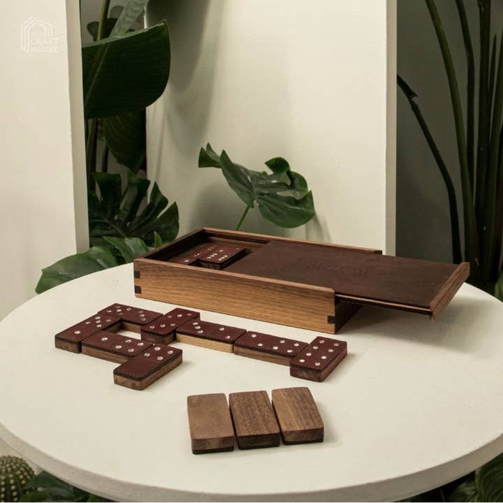 Blooh - Wholesale Dominoes - Handcrafted Leather Domino Set13