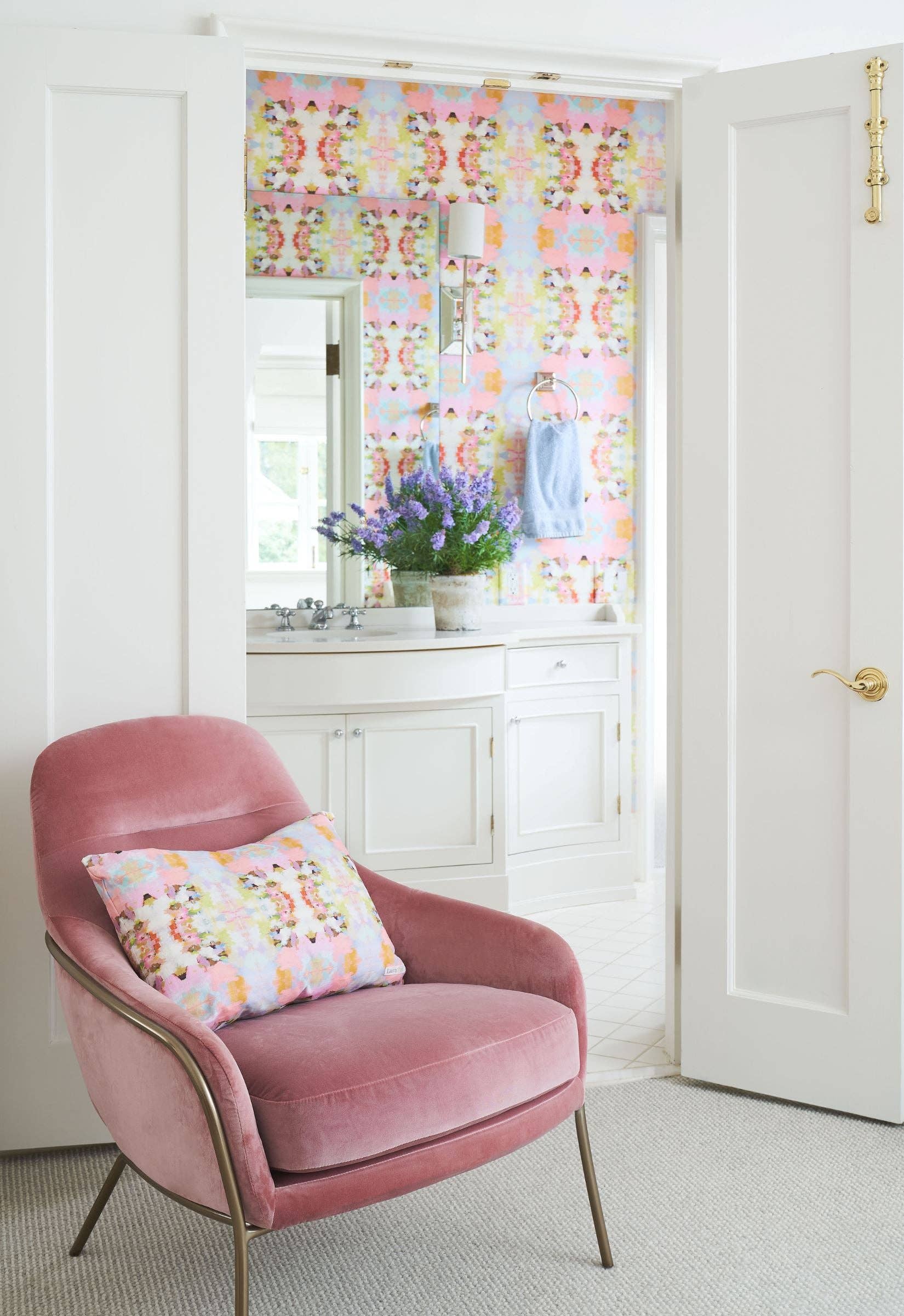 Laura Park Designs – wholesale Tapetrulle – Brooks Avenue Rosa Tapet2