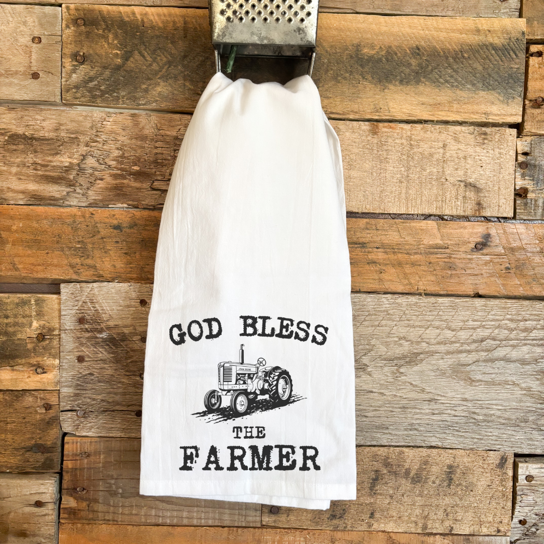 Sage & Soil - Vendita all'ingrosso Strofinacci - Dio benedica l'asciugamano da cucina del contadino2