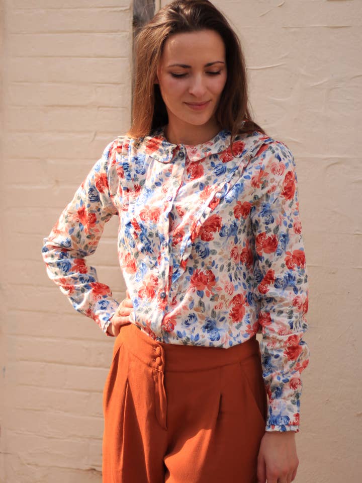 Sewing pattern - Linosa shirt for wholesale by Cha' coud