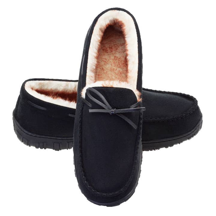 LULEX - Vente Chaussons – homme - Mens Pantoufles Mocassins pour Homme