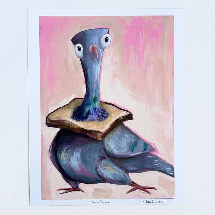 Mrs. Chibbins | Art Print for wholesale by Abigail Emmert Art