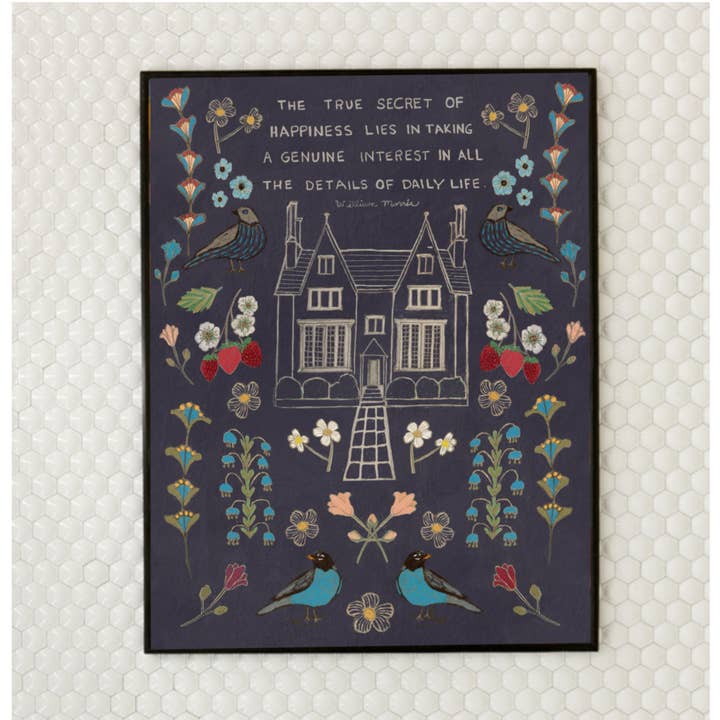 Art Print (8x10). Garden House for wholesale by Blueberry Road Cards