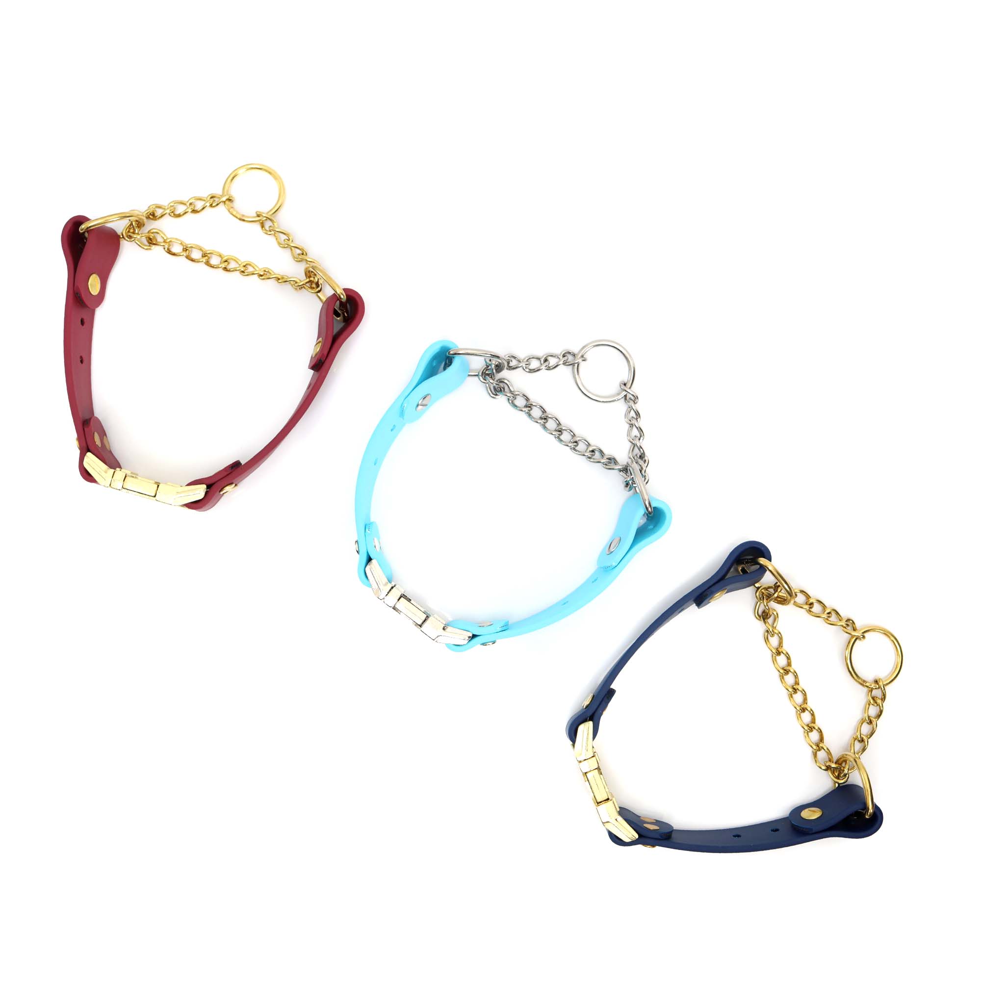 Mimi Green - Wholesale Pet Collar - Dog - Waterproof Biothane Martingale Dog Collar SR Buckle Pink/Red3