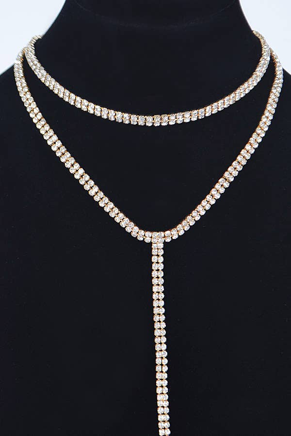 Shop Neighbors - Wholesale Choker/Collar - Fashionista Long Choker Necklace3