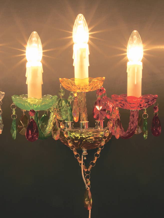 Marie-Thérèse Style Tricolor Wall Light GIOIELLO for wholesale by Pachyderme