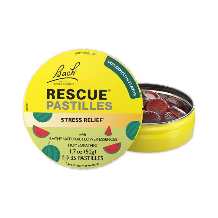 RESCUE & Bach Original Flower Remedies - Wholesale Lozenges/Cough Drops - Bach Rescue Pastilles Natural Stress Relief Lozenges 50g10